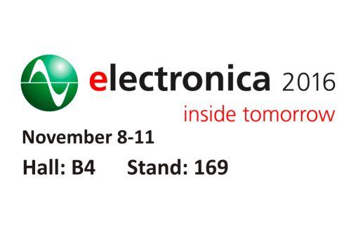 Invitation to Electronica 2016