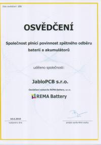 Certifikáty JabloPCB  542